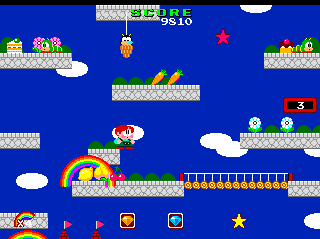 Rainbow Islands screenshot 5 for PC Engine CD